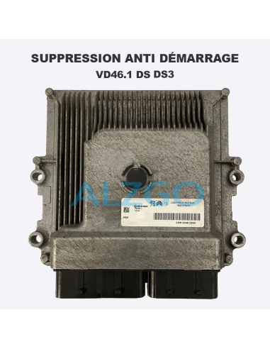 SUPPRESSION ANTI DEMARRAGE VD46.1 DS DS3