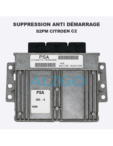 SUPPRESSION ANTI DEMARRAGE S2PM...