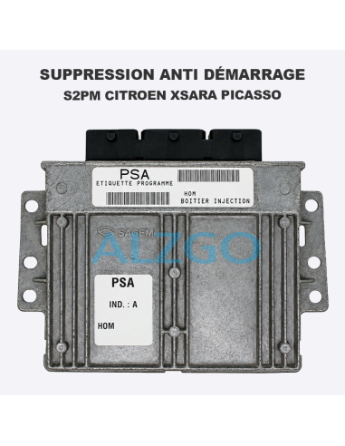 SUPPRESSION ANTI DEMARRAGE S2PM...