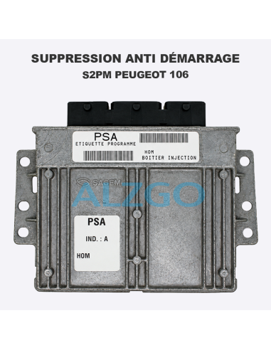 SUPPRESSION ANTI DEMARRAGE S2PM...