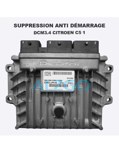 SUPPRESSION ANTI DEMARRAGE DCM3.4...