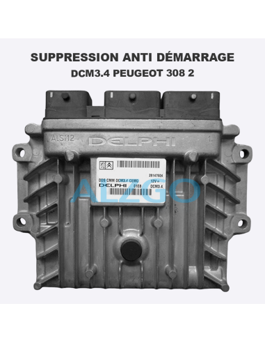 SUPPRESSION ANTI DEMARRAGE DCM3.4...