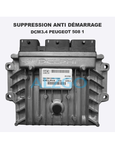 SUPPRESSION ANTI DEMARRAGE DCM3.4...