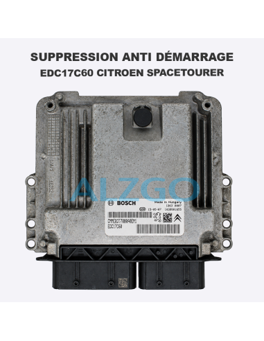 SUPPRESSION ANTI DEMARRAGE EDC17C60...