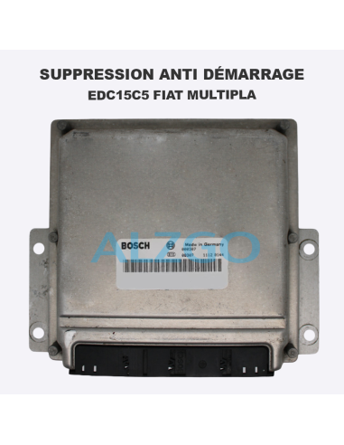 SUPPRESSION ANTI DEMARRAGE EDC15C5...