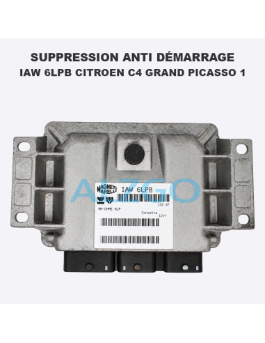 SUPPRESSION ANTI DEMARRAGE IAW 6LPB...
