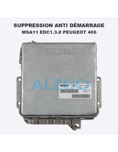SUPPRESSION ANTI DEMARRAGE MSA11...