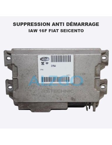 SUPPRESSION ANTI DEMARRAGE IAW 16F...