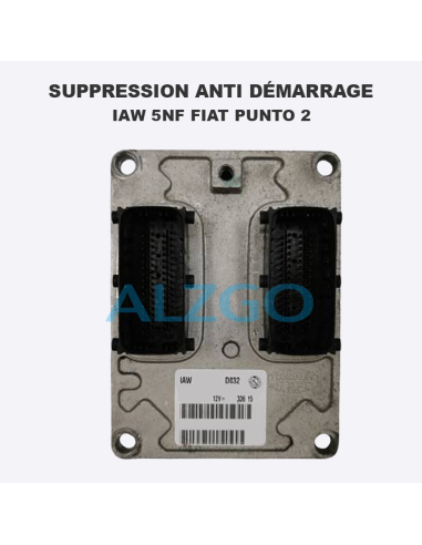SUPPRESSION ANTI DEMARRAGE IAW 5NF...