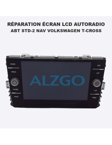REPARATION ECRAN LCD AUTORADIO ABT...