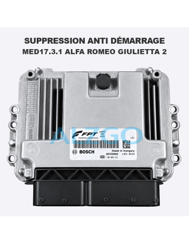 SUPPRESSION ANTI DEMARRAGE MED17.3.1...