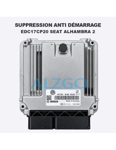 SUPPRESSION ANTI DEMARRAGE EDC17CP20...