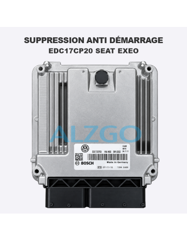 SUPPRESSION ANTI DEMARRAGE EDC17CP20...