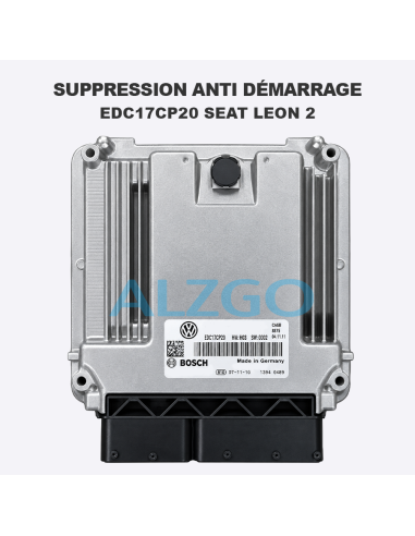 SUPPRESSION ANTI DEMARRAGE EDC17CP20...