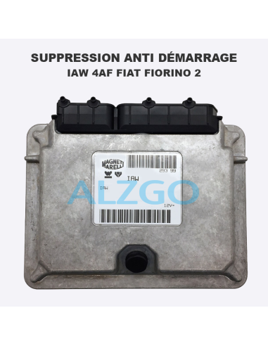 SUPPRESSION ANTI DEMARRAGE IAW 4AF...