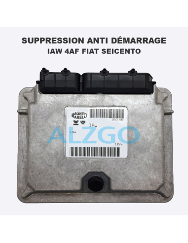 SUPPRESSION ANTI DEMARRAGE IAW 4AF...