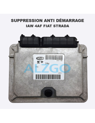 SUPPRESSION ANTI DEMARRAGE IAW 4AF...