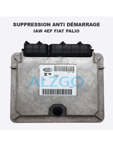 SUPPRESSION ANTI DEMARRAGE IAW 4EF...