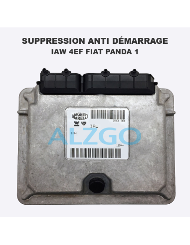 SUPPRESSION ANTI DEMARRAGE IAW 4EF...