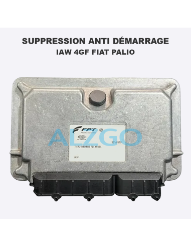 SUPPRESSION ANTI DEMARRAGE IAW 4GF...