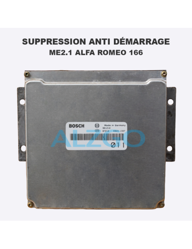SUPPRESSION ANTI DEMARRAGE ME2.1 ALFA...