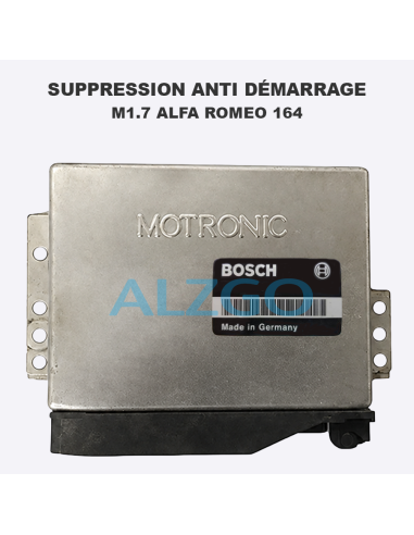 SUPPRESSION ANTI DEMARRAGE M1.7 ALFA...