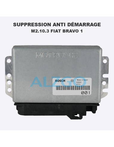 SUPPRESSION ANTI DEMARRAGE M2.10.3...