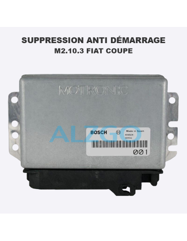 SUPPRESSION ANTI DEMARRAGE M2.10.3...