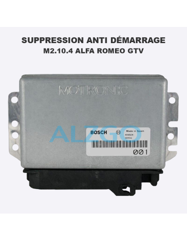 SUPPRESSION ANTI DEMARRAGE M2.10.4...