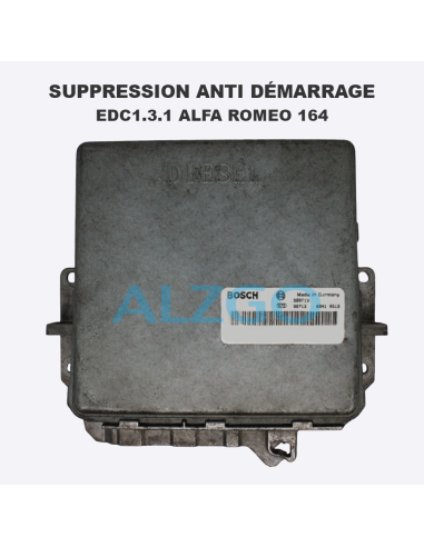SUPPRESSION ANTI DEMARRAGE EDC1.3.1...