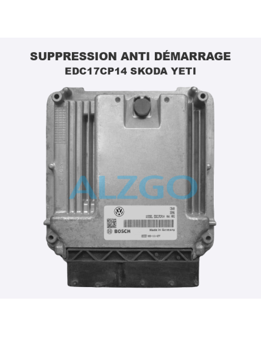 SUPPRESSION ANTI DEMARRAGE EDC17CP14...