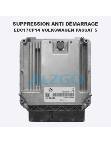 SUPPRESSION ANTI DEMARRAGE EDC17CP14...