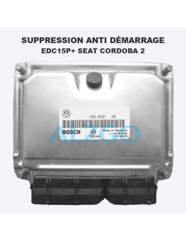 SUPPRESSION ANTI DEMARRAGE EDC15P+...