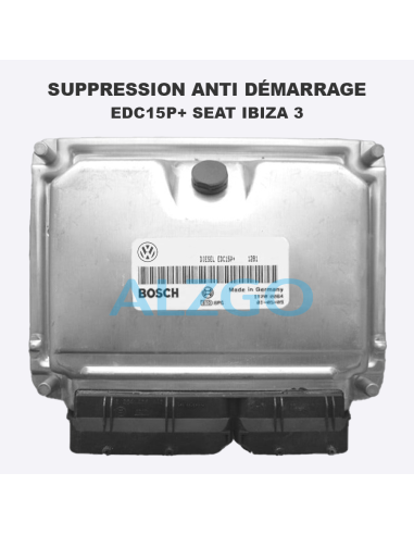 SUPPRESSION ANTI DEMARRAGE EDC15P+...