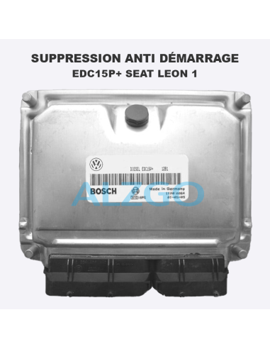 SUPPRESSION ANTI DEMARRAGE EDC15P+...