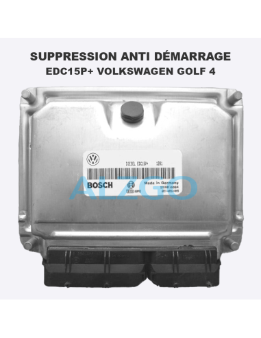 SUPPRESSION ANTI DEMARRAGE EDC15P+...