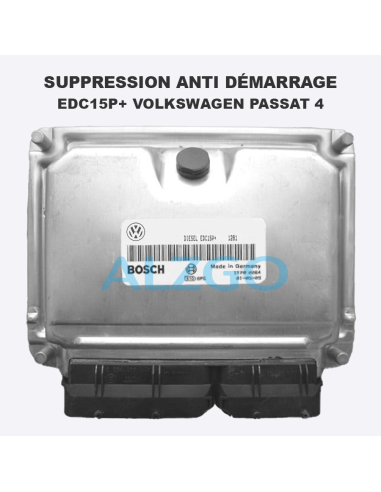 SUPPRESSION ANTI DEMARRAGE EDC15P+...