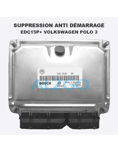 SUPPRESSION ANTI DEMARRAGE EDC15P+...