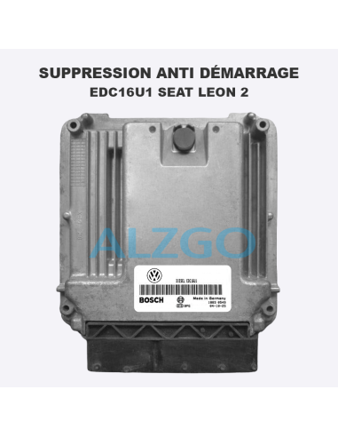 SUPPRESSION ANTI DEMARRAGE EDC16U1...