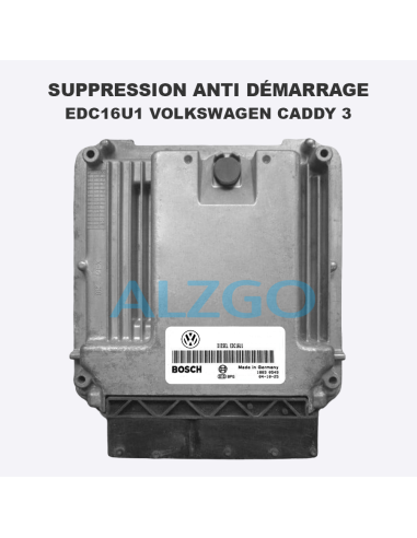 SUPPRESSION ANTI DEMARRAGE EDC16U1...