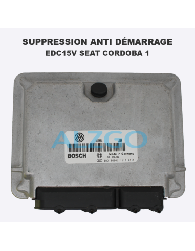 SUPPRESSION ANTI DEMARRAGE EDC15V...