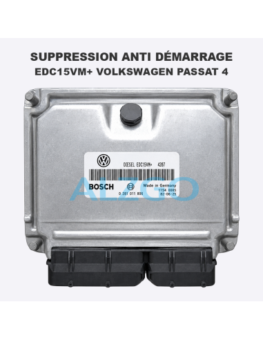SUPPRESSION ANTI DEMARRAGE EDC15VM+...