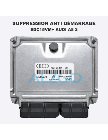 SUPPRESSION ANTI DEMARRAGE EDC15VM+...