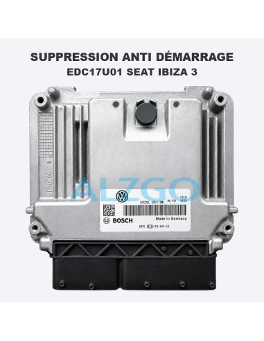 SUPPRESSION ANTI DEMARRAGE EDC17U01...