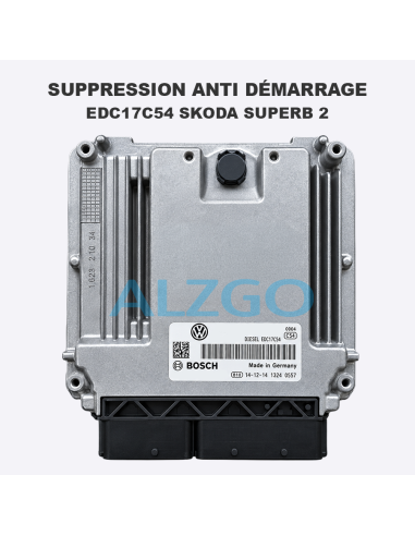 SUPPRESSION ANTI DEMARRAGE EDC17C54...