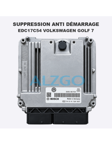 SUPPRESSION ANTI DEMARRAGE EDC17C54...