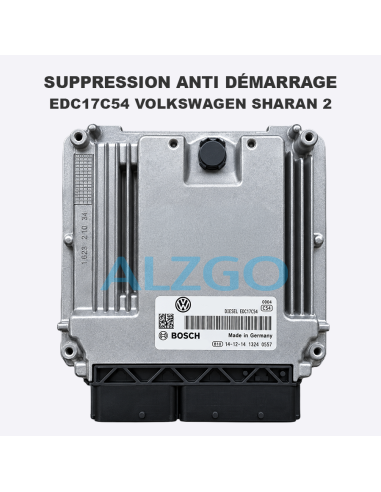 SUPPRESSION ANTI DEMARRAGE EDC17C54...