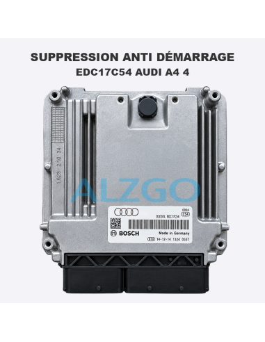 SUPPRESSION ANTI DEMARRAGE EDC17C54...