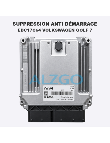 SUPPRESSION ANTI DEMARRAGE EDC17C64...