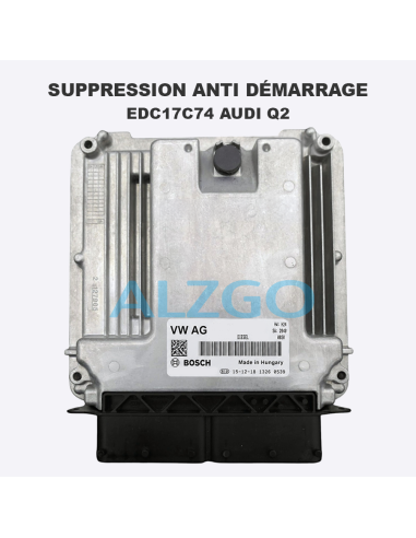 SUPPRESSION ANTI DEMARRAGE EDC17C74...